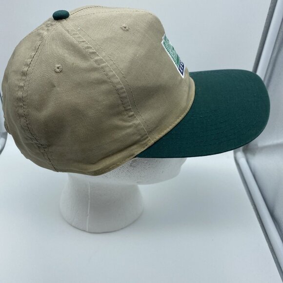 EFCO Green Tan Baseball Cap Hat Snap-back Verona VA - Picture 3 of 7